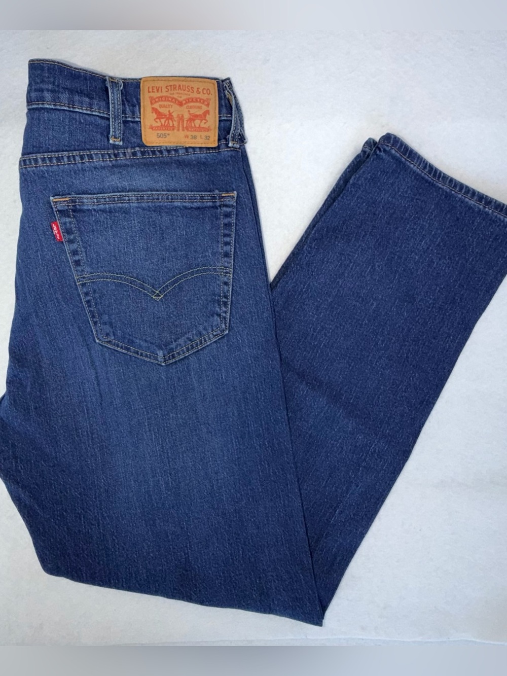Levi's 505 Men's Indigo Straight Jeans